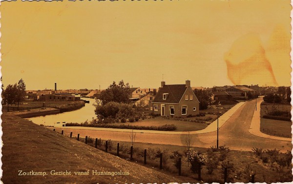 Hunsingokanaal en de S.H.Woldringhstraat. 1985 Uitgave S. H. Zant