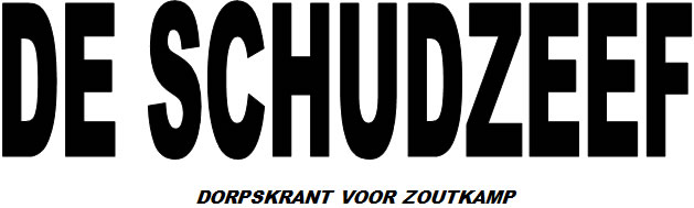 De Schudzeef. De dorpskrant van Zoutkamp.