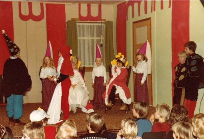 Wilhelminaschool 1981, feestelijke ouderavond