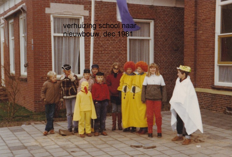 Wilhelminaschool 1981, verhuizing naar Solte Campe